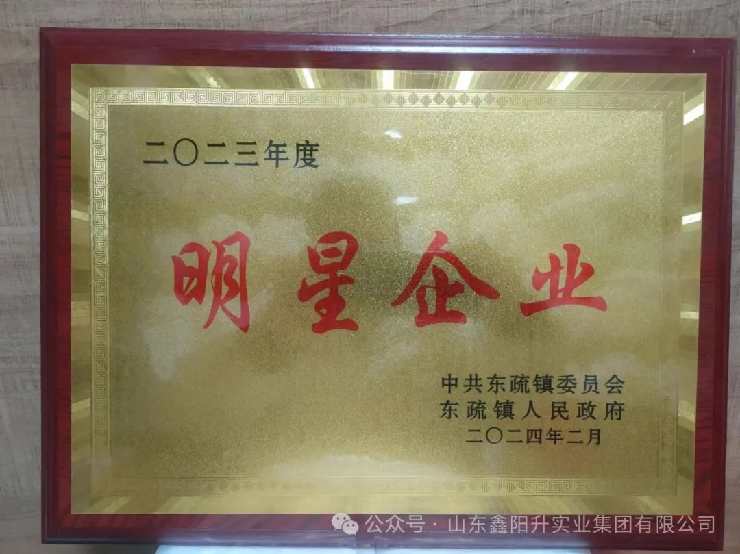 喜报：阳升石材荣获“明星企业”荣誉